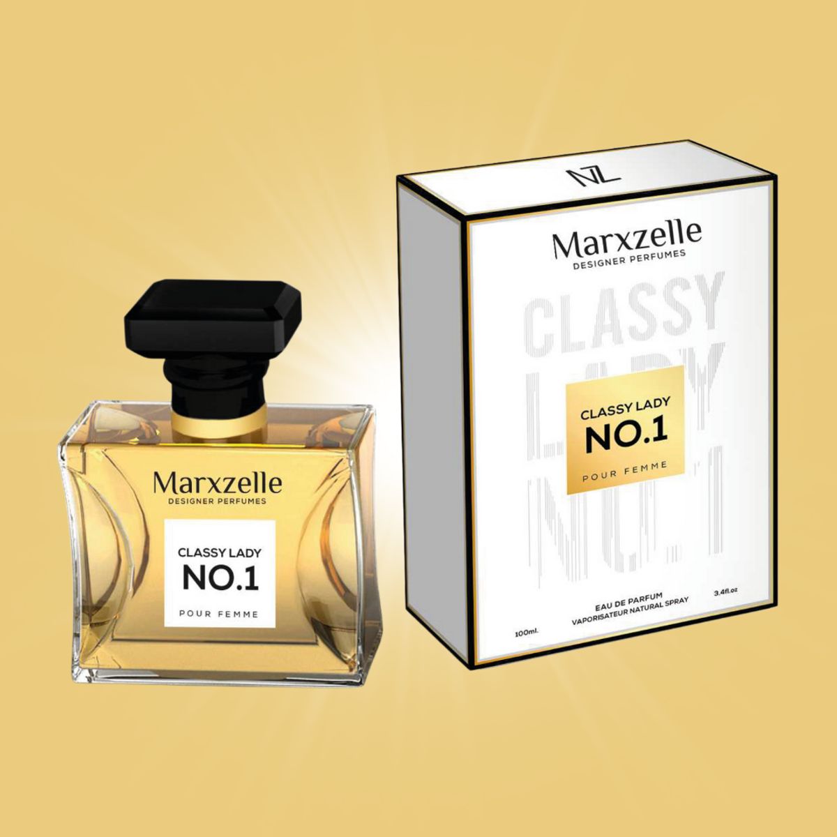 MARXZELLE - Marxzelle Classy Lady N°1 EDP 100 ml.-
