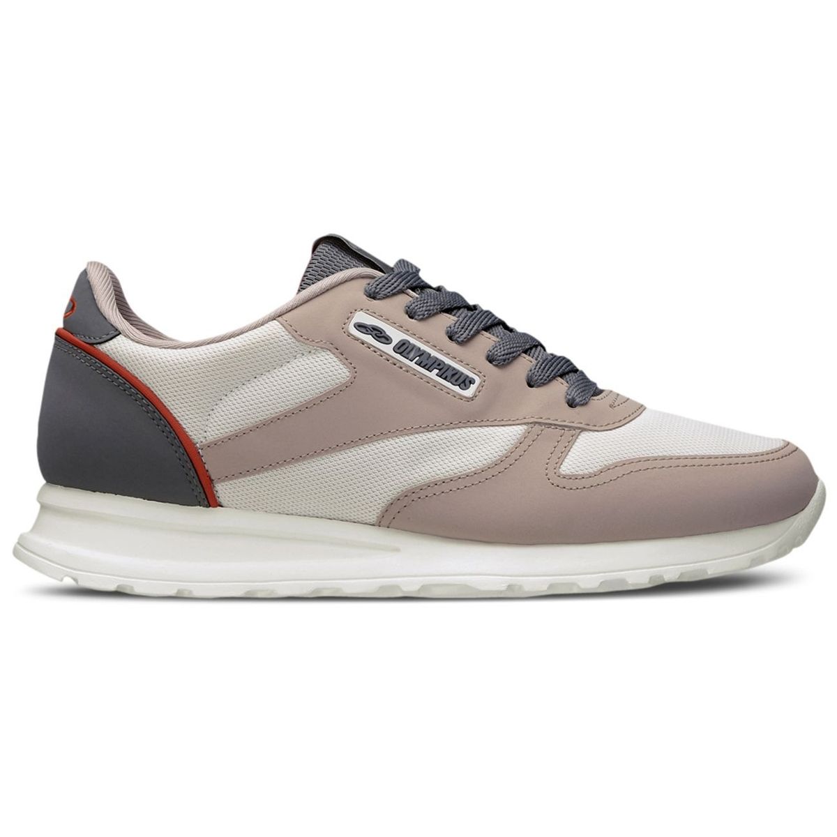 OLYMPIKUS - Zapatilla Hombre Jogging 101 Beige/Azul