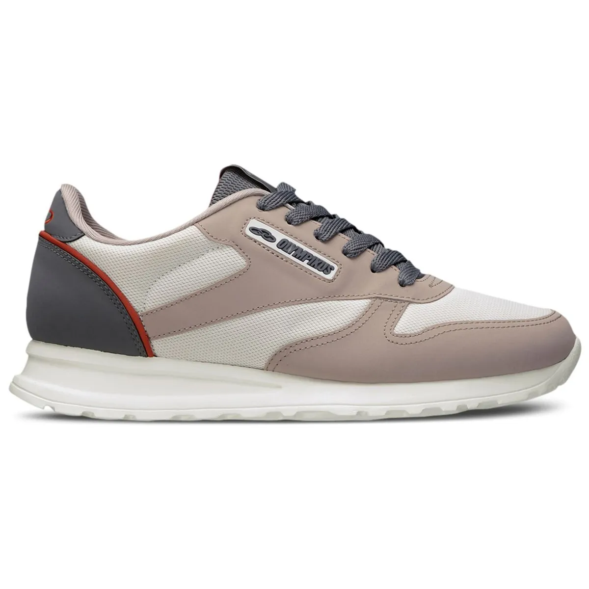 OLYMPIKUS - Zapatilla Hombre Jogging 101 Beige/Azul