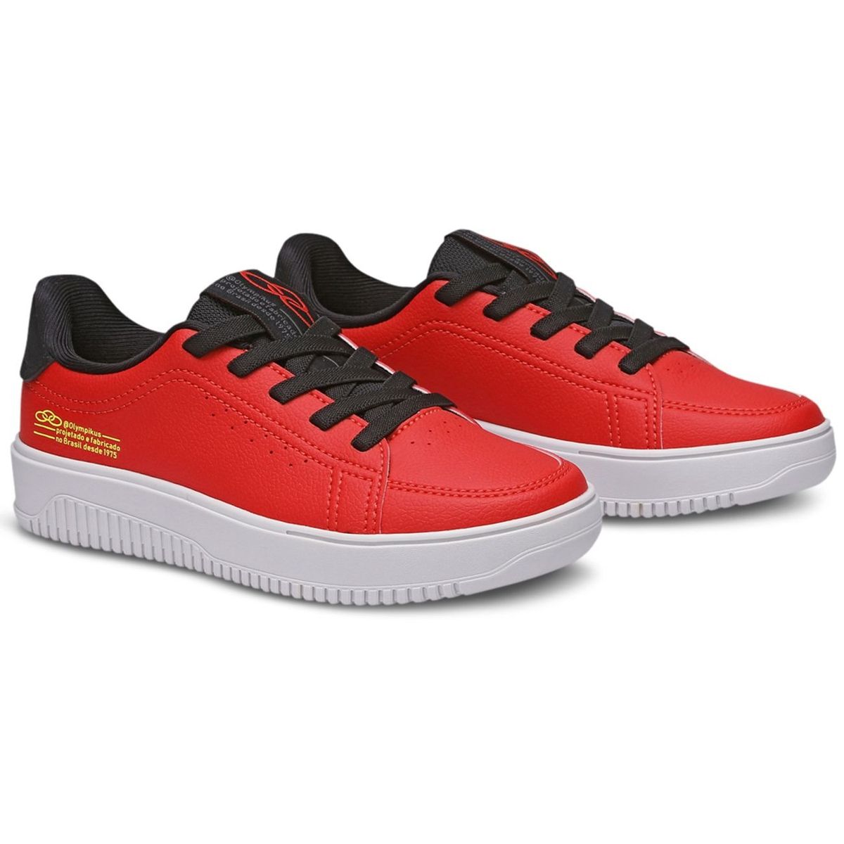 OLYMPIKUS - Zapatilla Adolescentes Eros Infantil Rojo