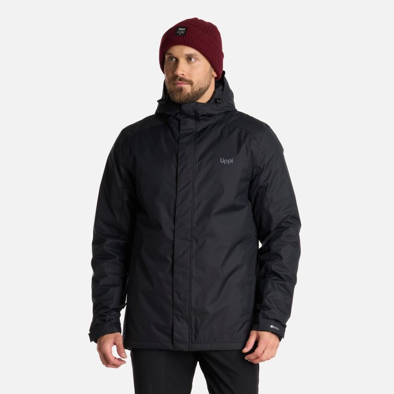 LIPPI - Chaqueta Hombre Suntra Steam-pro Hoody Jacket Negro Lippi