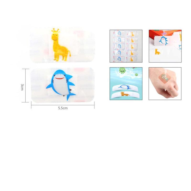 GENERICO - Pack 3 Parche Curita 20pcs Infantil