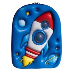 GENERICO - Mochila Infantil Niño Con Diseño 3D Cohete