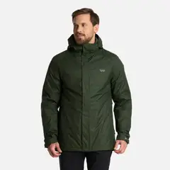 LIPPI - Chaqueta Hombre Suntra Steam-pro Hoody Jacket Verde Militar