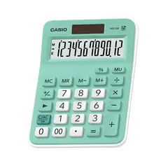 CASIO - Calculadora Mx-12b-Gn Escritorio - Verde Arlequín