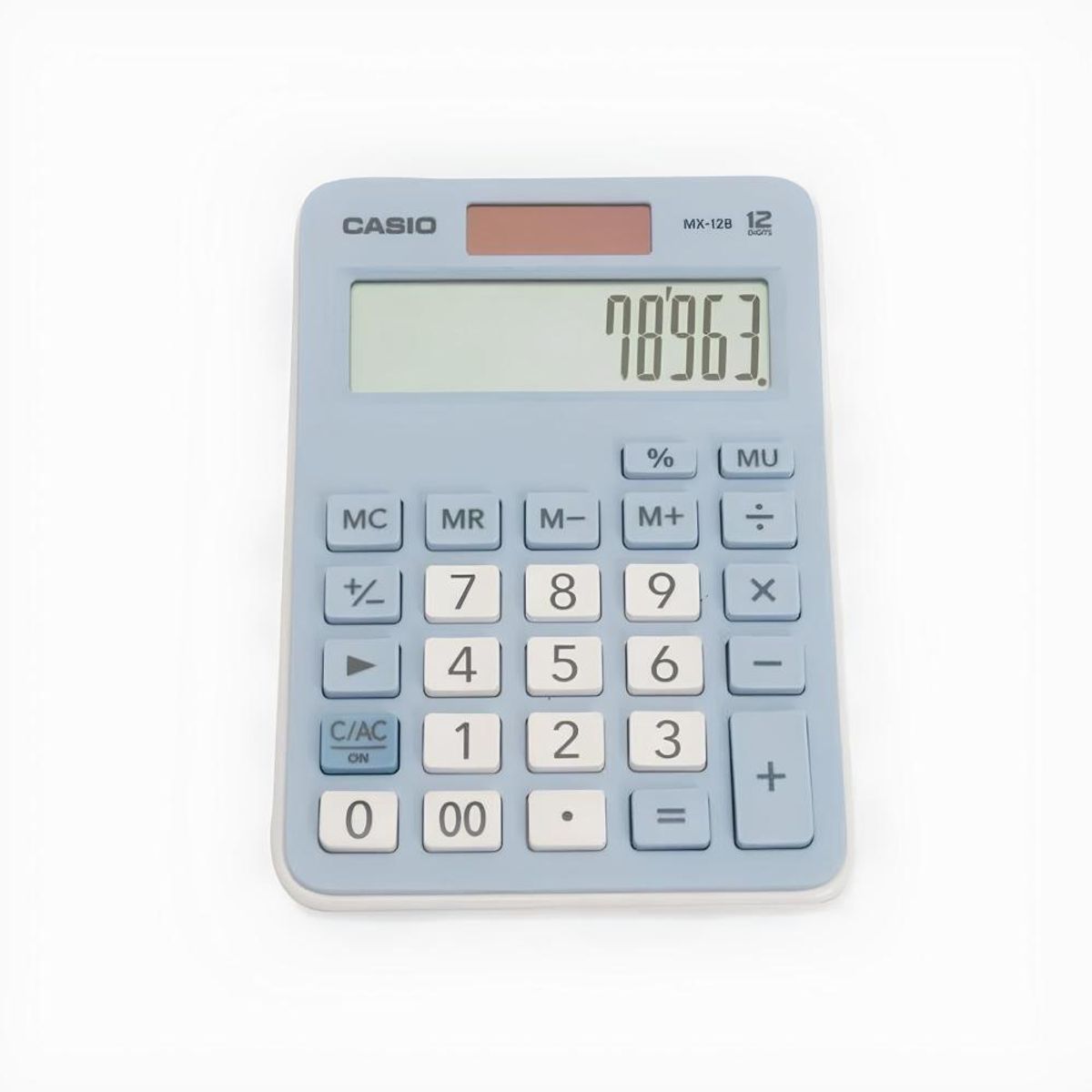 CASIO - Calculadora Mx-12b-Lb Escritorio - Azul
