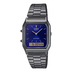 CASIO - Reloj Aq-230gg-2a Hombre Analogo Digital Metal - Gris