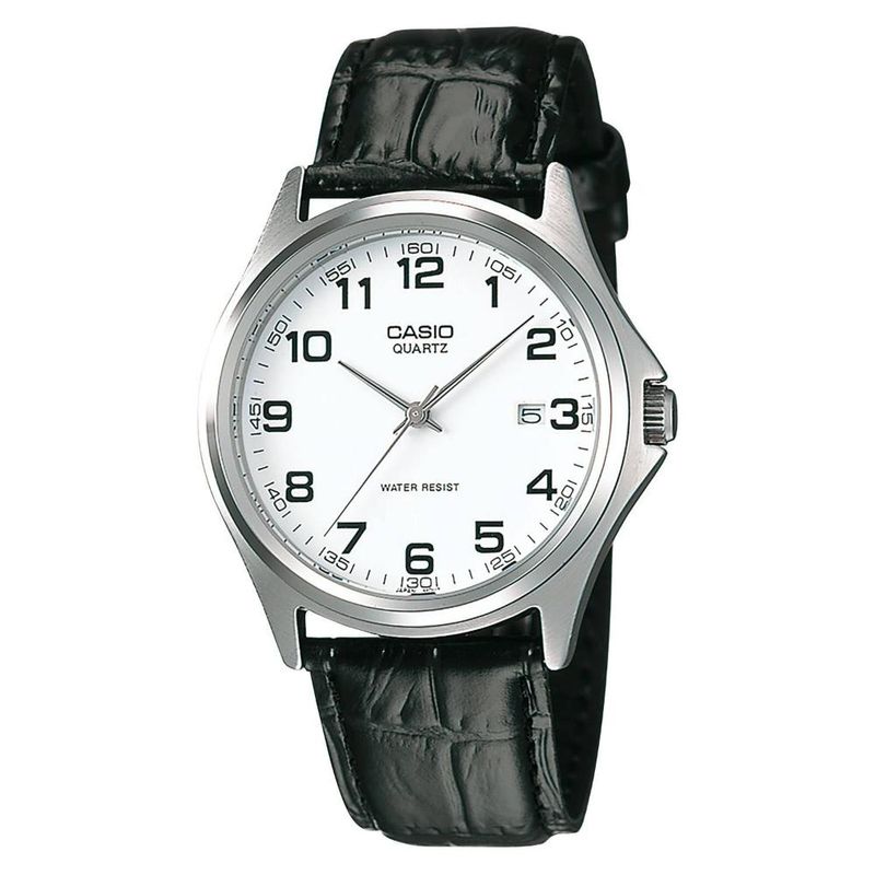 CASIO - Reloj Mtp-1183e-7b Hombre Analogo Cuero - Negro