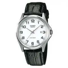 CASIO - Reloj Mtp-1183e-7b Hombre Analogo Cuero - Negro