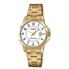 CASIO - Reloj Mtp-V004g-7b Hombre Analogo Metal - Dorado