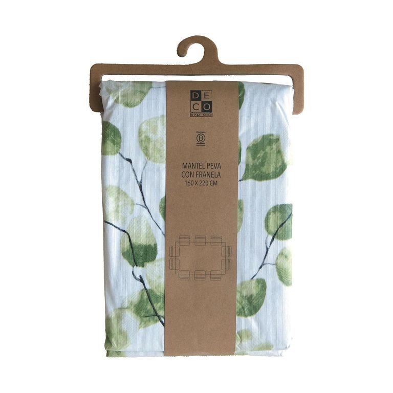 Mantel Peva Natural 180x280