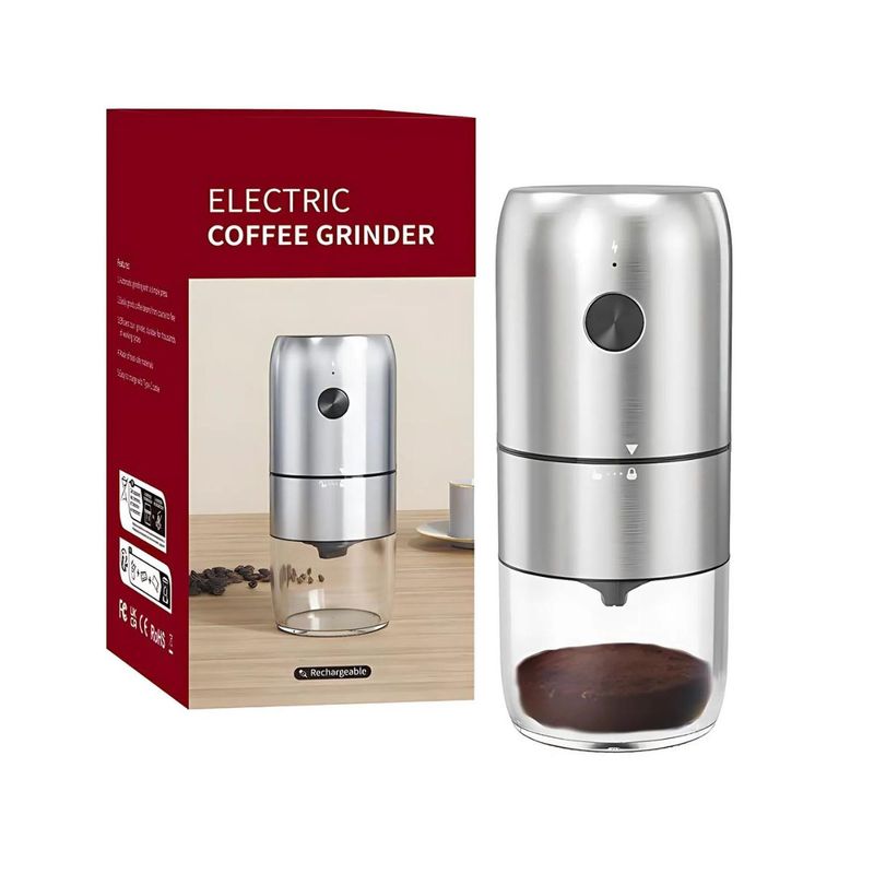 ELEONOR - Moledor Molinillo De Granos Cafe Recargable Usb-c Acero Inox