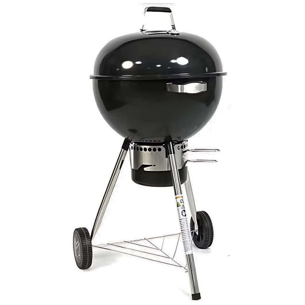 ELEONOR - Parrilla a Carbón Portátil con Cenicero y Ruedas