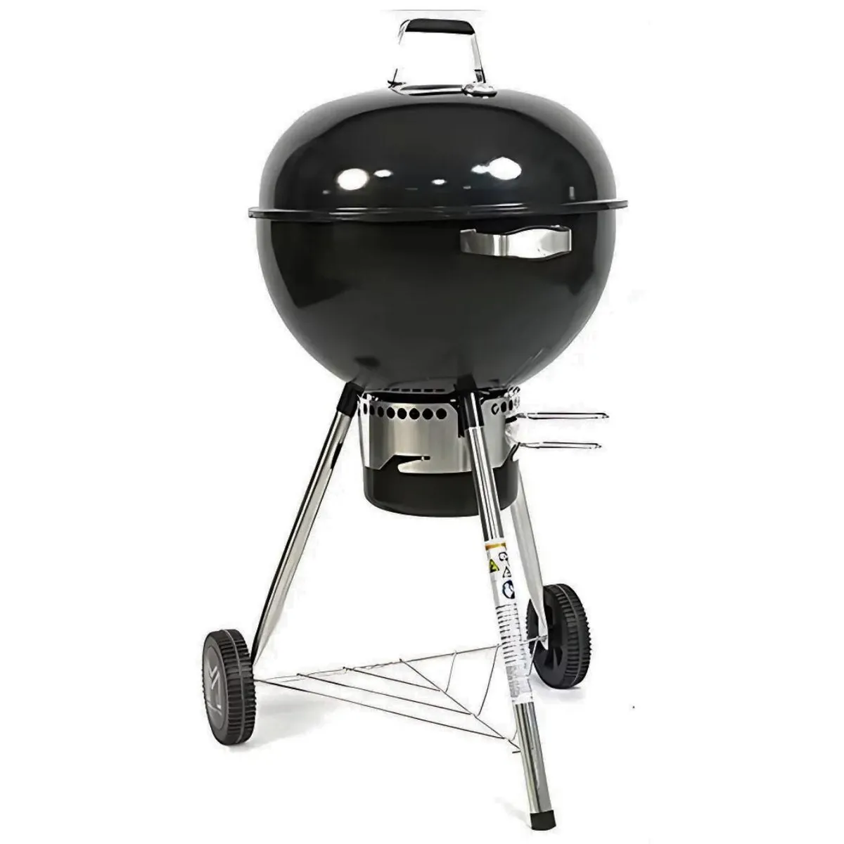 ELEONOR - Parrilla a Carbón Portátil con Cenicero y Ruedas