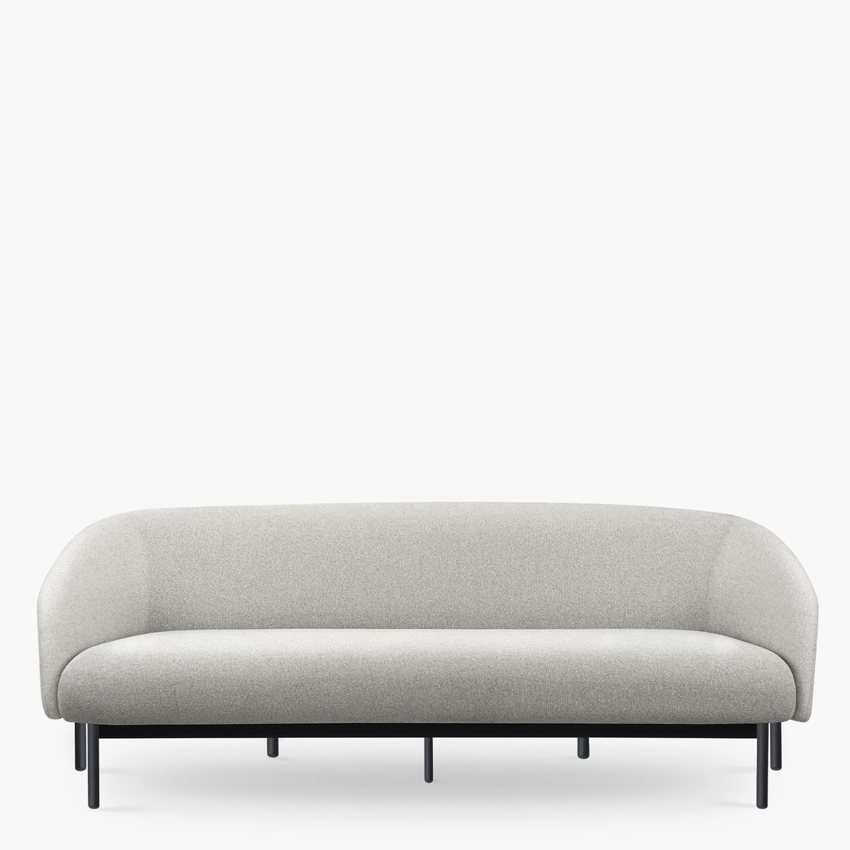 FORM OFFICE - Sofá Oficina 3 Cuerpos Lisboa Gris Form