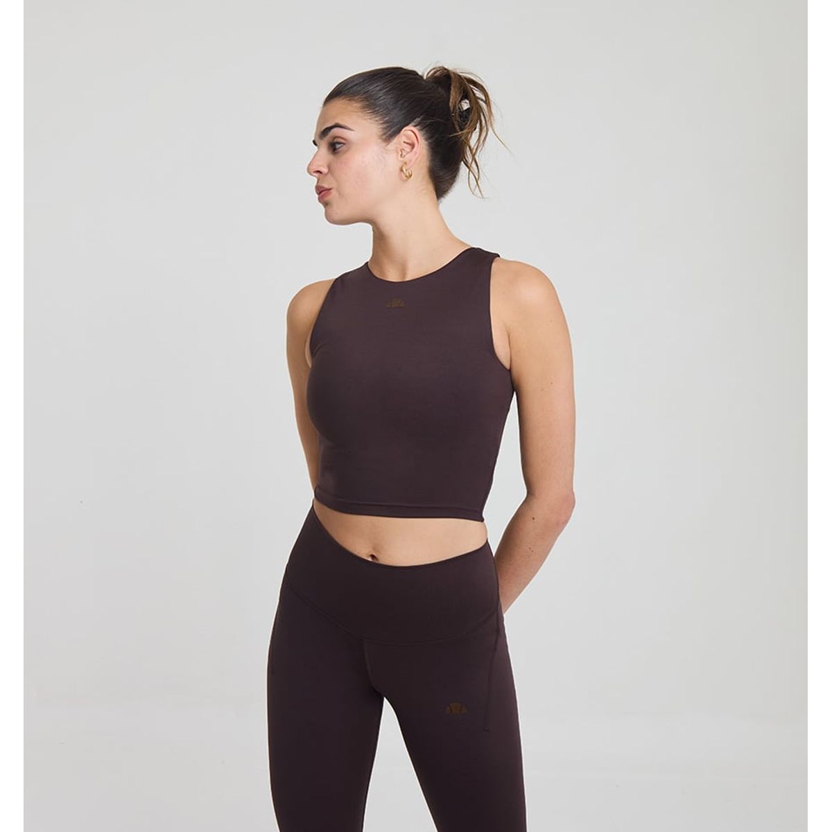 ELLESSE - POLERA MUJER ELLESSE ISIDORA CAFÉ