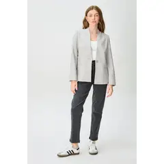 IO - Blazer Gris Mujer