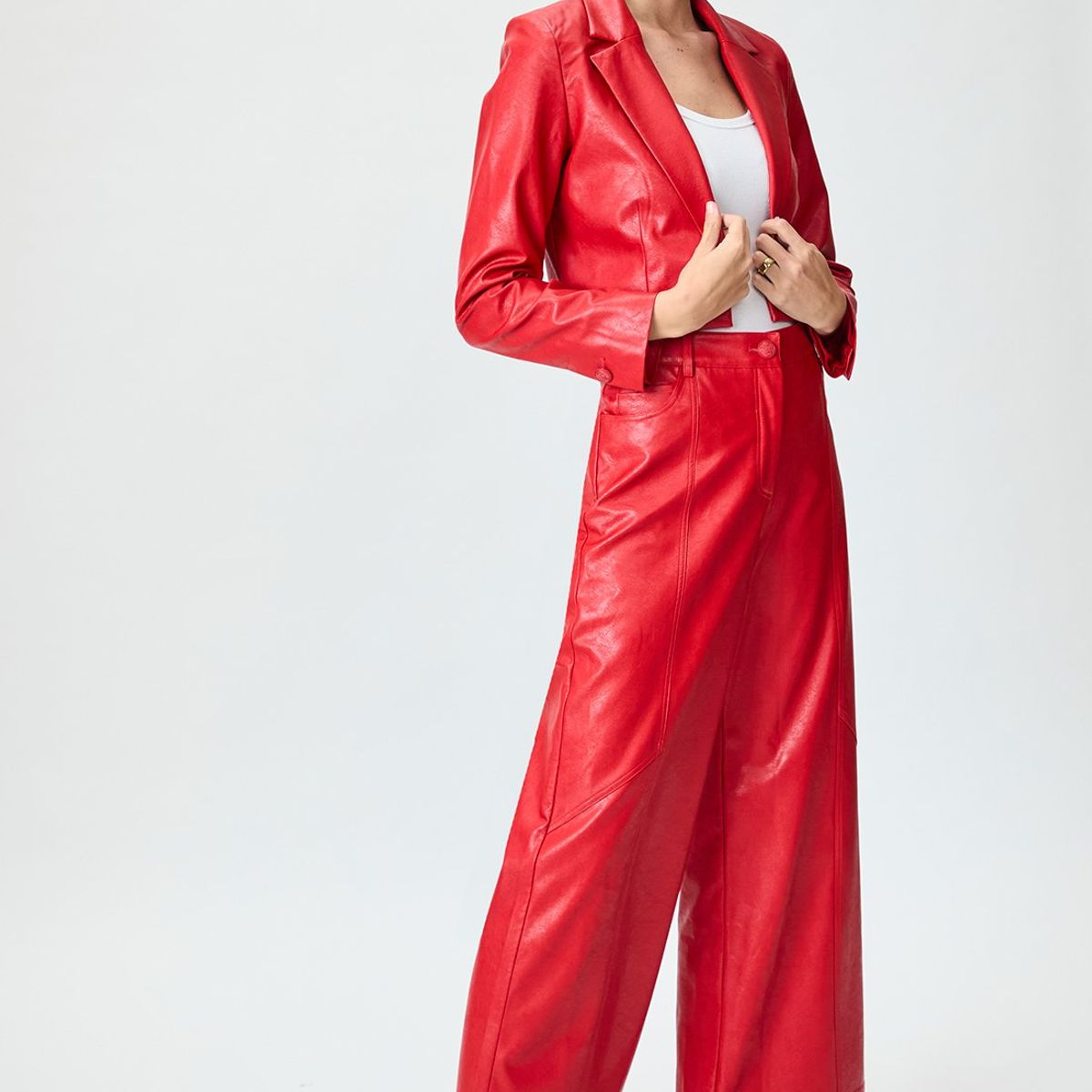 IO - Blazer Rojo Mujer Io