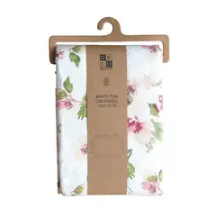 DECO EXPRESS - Mantel Peva Flores 160x220