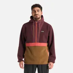 HAKA HONU - Polerón Hombre Chinchilla Burdeo