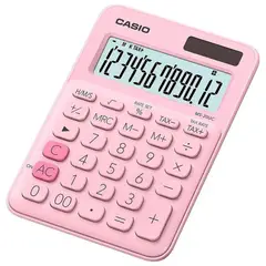 CASIO - Calculadora Mx-12b-Pk Escritorio - Rosa