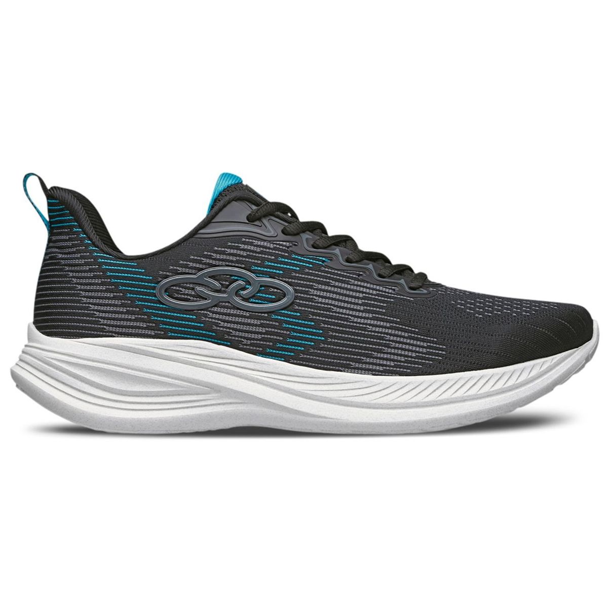OLYMPIKUS - Zapatilla Mujer Marte Negro/Azul