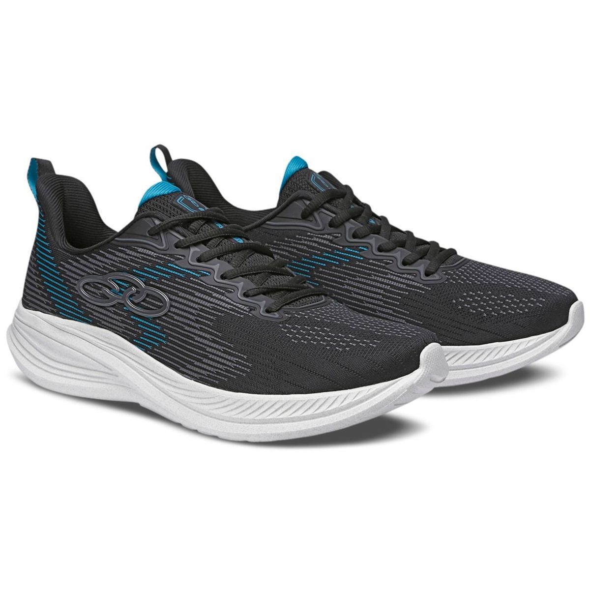 OLYMPIKUS - Zapatilla Mujer Marte Negro/Azul