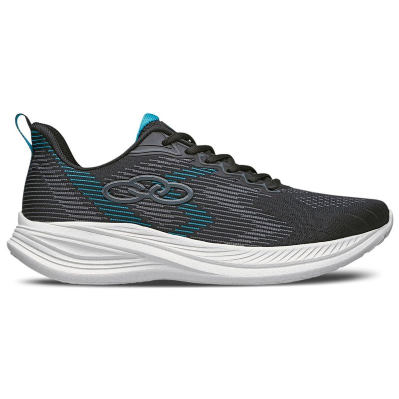 OLYMPIKUS - Zapatilla Mujer Marte Negro/Azul