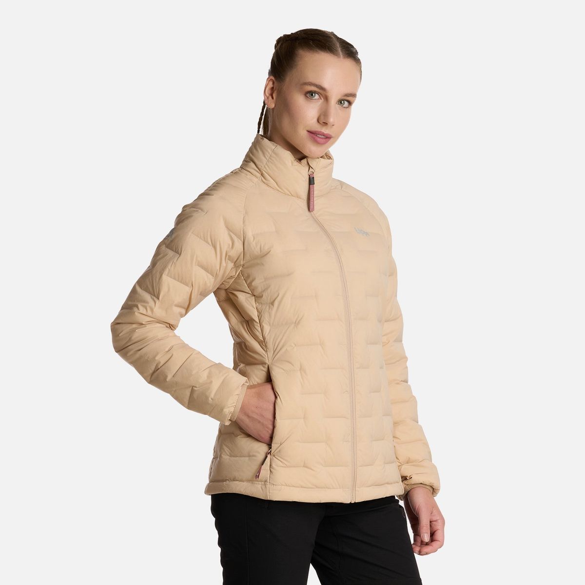 LIPPI - Chaqueta Mujer Ultimate Stretch Down Jacket Caqui Lippi