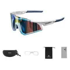 ROCKBROS - Lentes De Ciclismo Fotocromáticos Polarizados Uv400