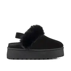 WEIDE - Zueco tipo Pantufla Casual Mujer Moda Con Felpa SL26