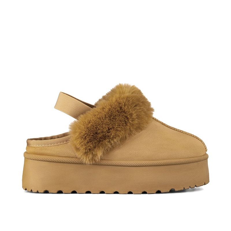 WEIDE - Zueco tipo Pantufla Casual Mujer Moda Con Felpa Weide SL26