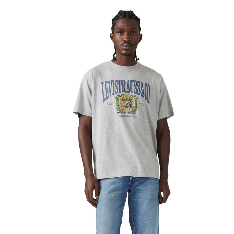 LEVIS - Polera Hombre Vintage Fit Graphic Tee Gris Levis