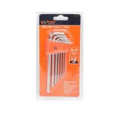 SMART TOOLS - Juego de llaves Allen largas de 7 piezas 1.5 a 6.0 MM