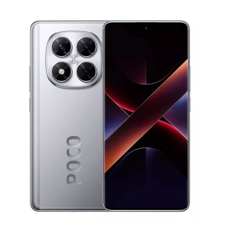 POCO X7 12GB 512GB Dual Sim Plata 24095PCADG