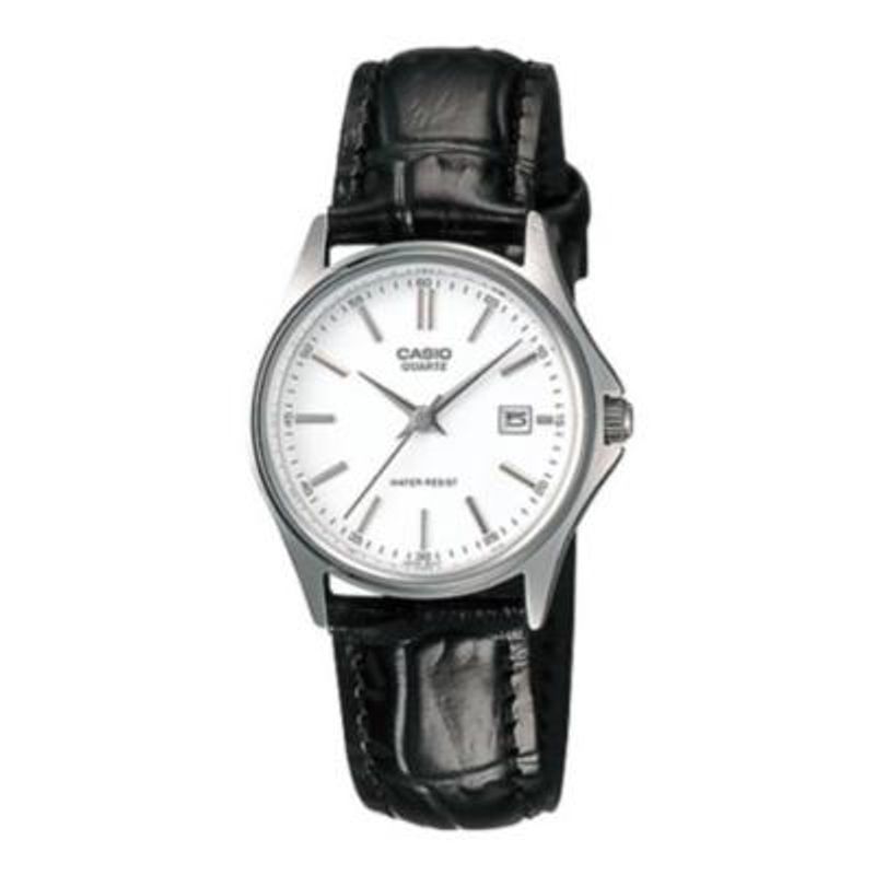 CASIO - Reloj Ltp-1183e-7a Mujer Analogo Cuero - Negro
