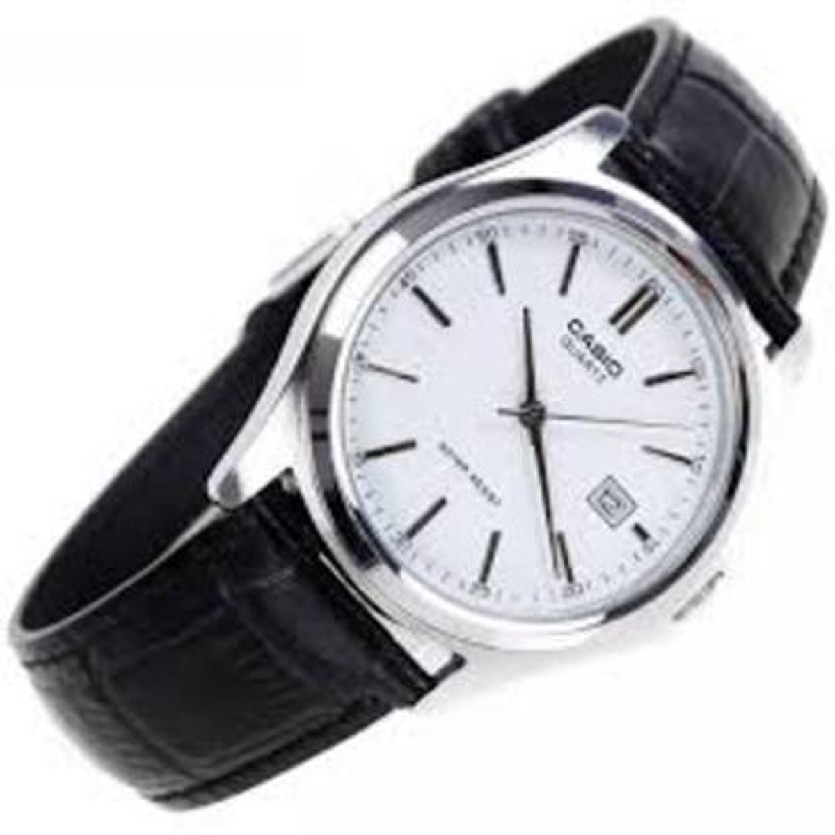 CASIO - Reloj Ltp-1183e-7a Mujer Analogo Cuero - Negro