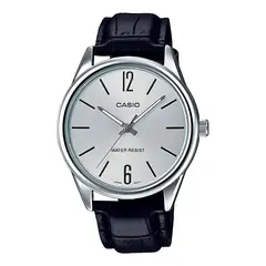 CASIO - Reloj Mtp-V005l-7b Hombre Analogo Cuero - Negro