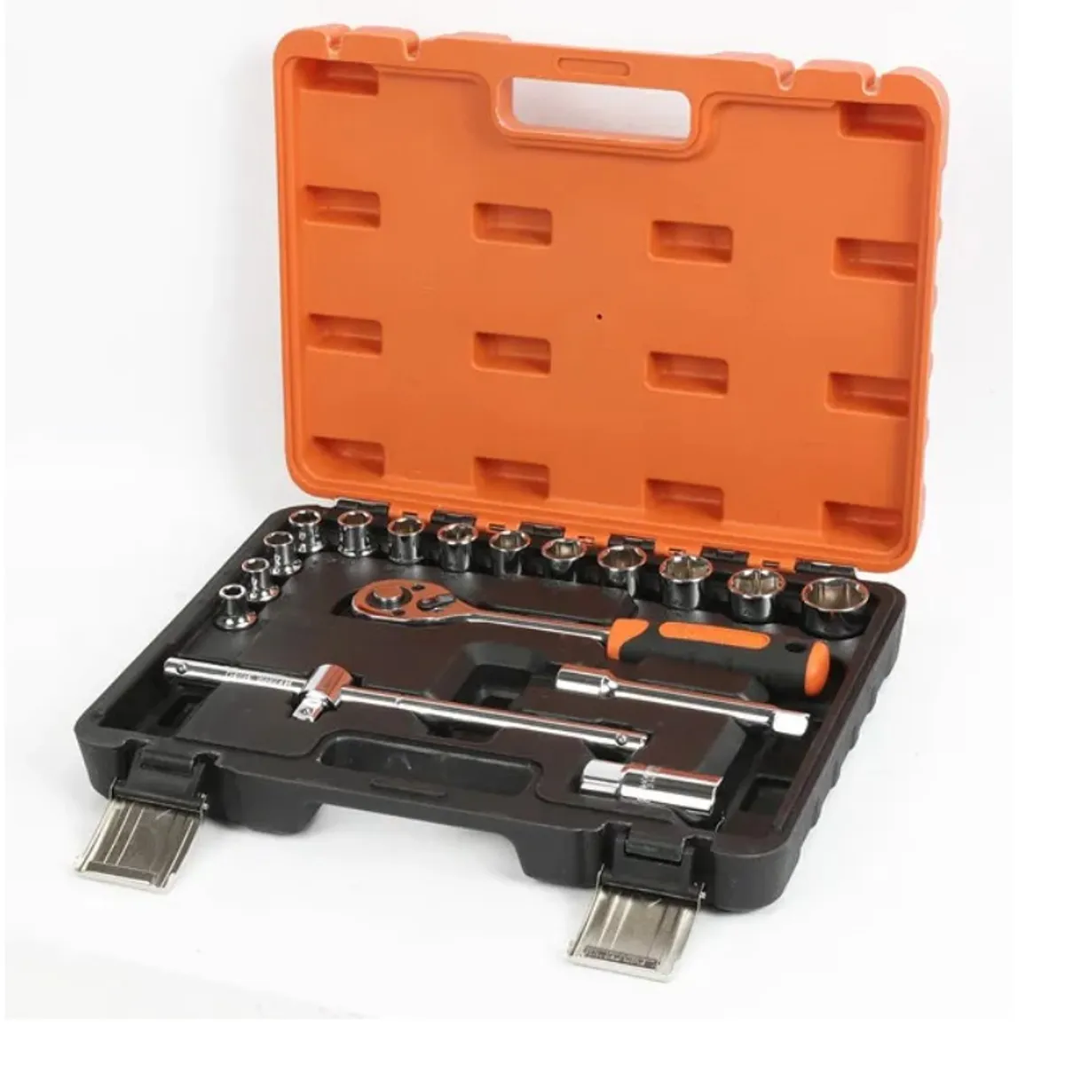 SMART TOOLS - Juego de dados de 1/2" de 10 a 27 MM 17 Piezas Smart Tools