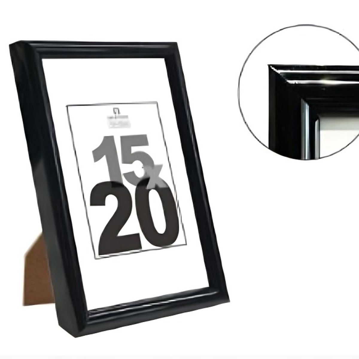 OEM - PORTAFOTO NEGRO 1520CM