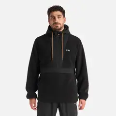 HAKA HONU - Polerón Hombre Chinchilla Negro