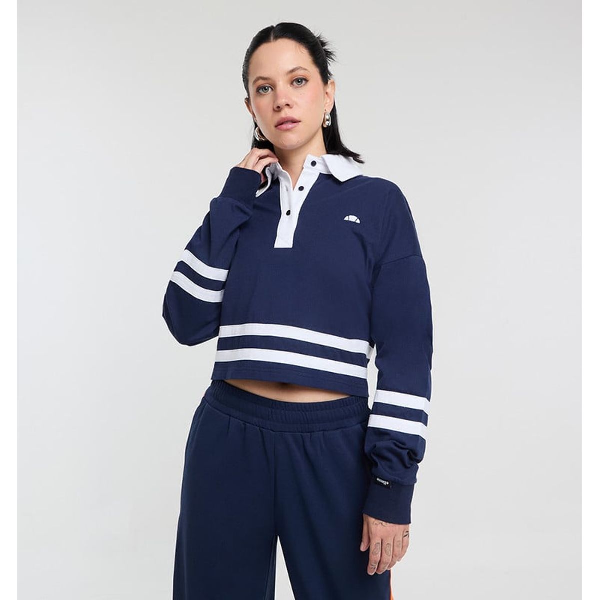 ELLESSE - POLERA MUJER ELLESSE GAYE AZUL MARINO