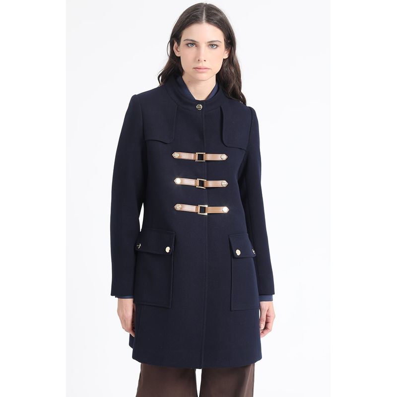 LIOLA - Chaqueton Tipo Montgomery, Muflon Azul Marino Liola