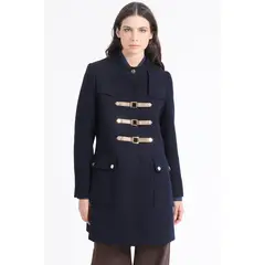 LIOLA - Chaqueton Tipo Montgomery, Muflon Azul Marino