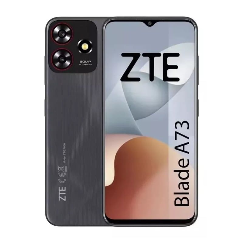 ZTE - Teléfono ZTE A73 4GB+128GB Dual Sim-Negro ZTE7060