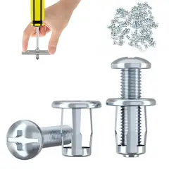AIZO - 50pcs Tornillo Autoperforante Cabeza Phillips M8x30