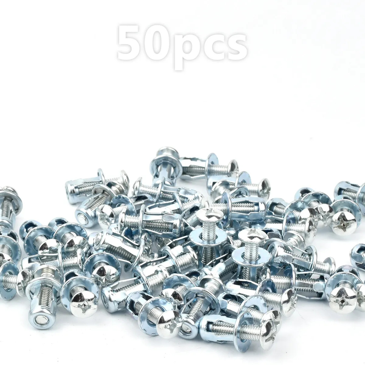 AIZO - Tuercas de expansión  hierro M8 30mm 50 unidades