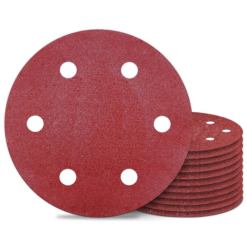KUANGYE - Set De 10 Discos De Lija Grano 80 Disco 225mm