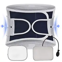 KOKILA - Faja Lumbar Ortopedica Con Cojín airbag Con Placa Acero