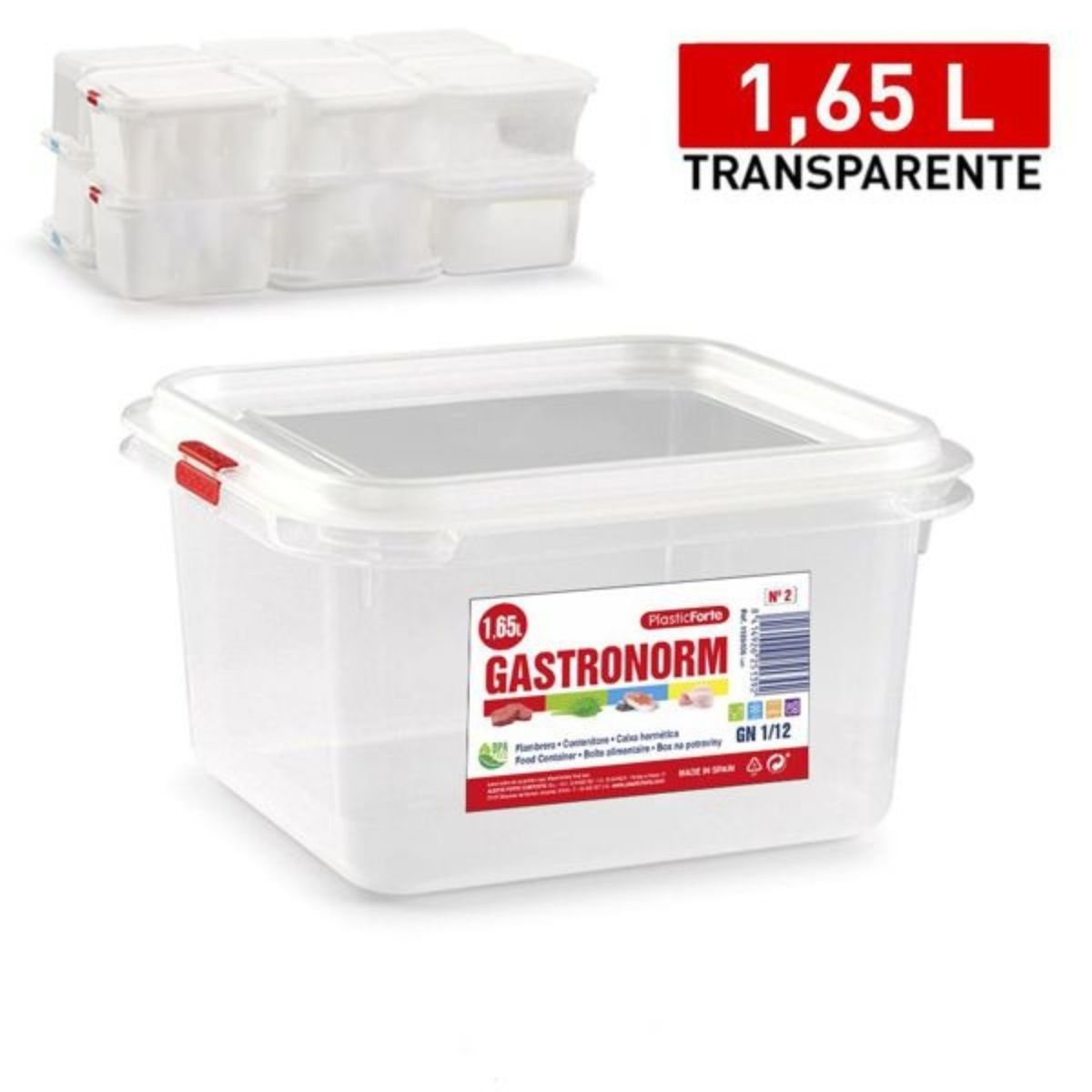 OEM - FIAMBRERA FROST NO 2 CUADRADA 165 L